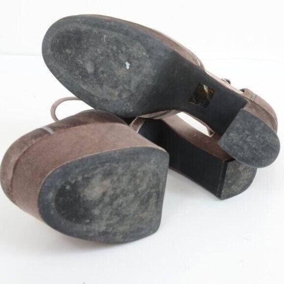 Jeffrey Campbell Low Down Platform Pump Chunky High Heels Size 9.5 - Picture 9 of 9